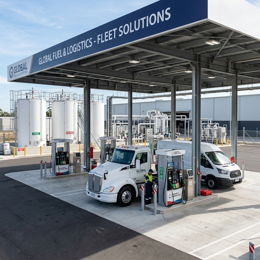 Modern Petroleum depot and bulk dispensing system